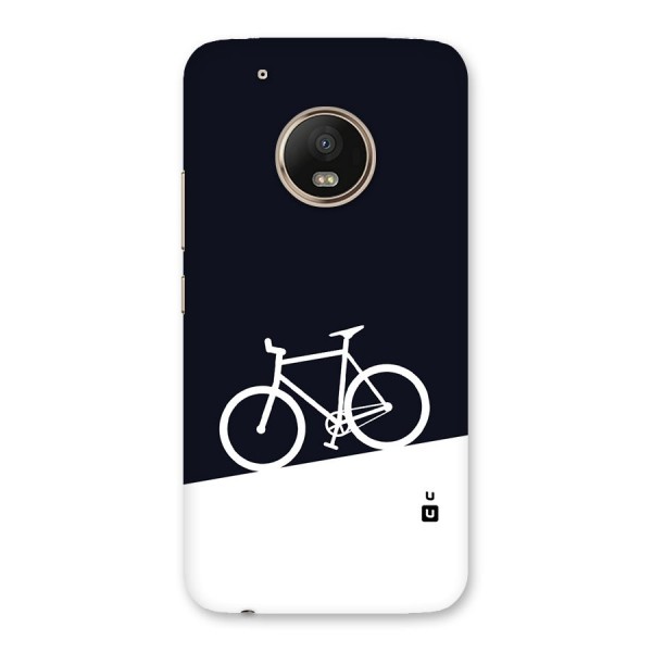 Bicycle Minimal Art Back Case for Moto G5 Plus