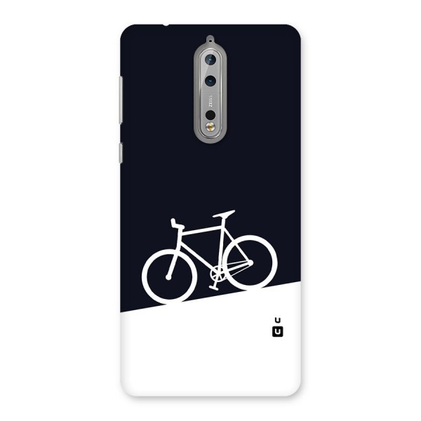 Bicycle Minimal Art Back Case for Nokia 8