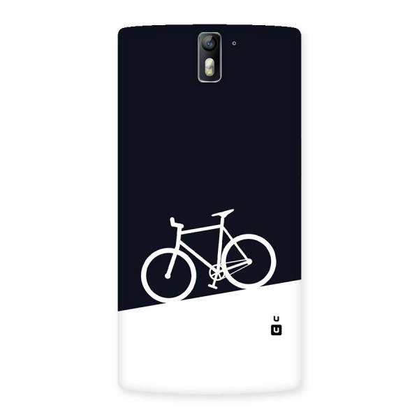 Bicycle Minimal Art Back Case for One Plus One