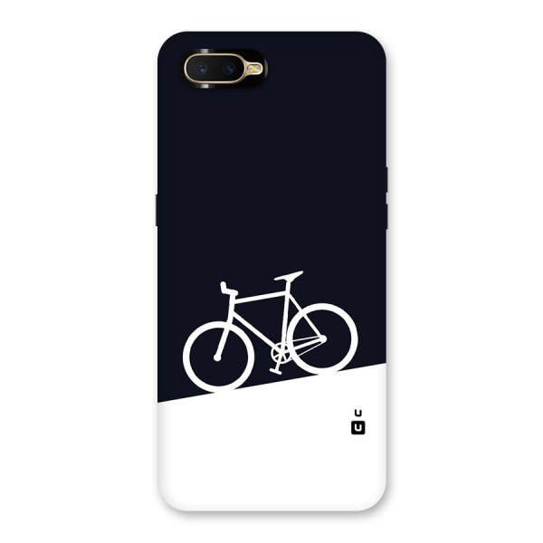 Bicycle Minimal Art Back Case for Oppo K1