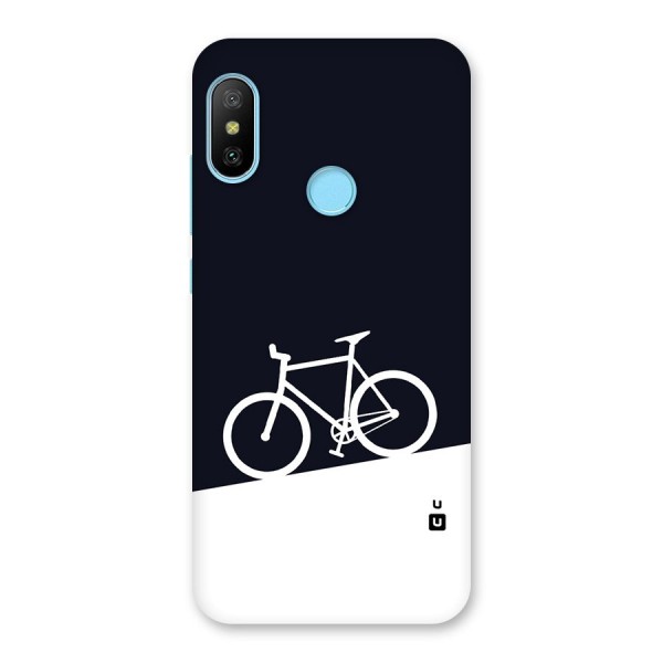 Bicycle Minimal Art Back Case for Redmi 6 Pro