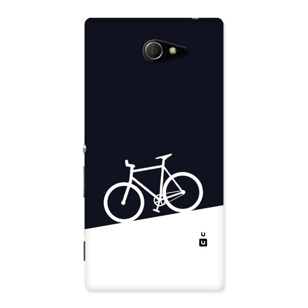 Bicycle Minimal Art Back Case for Sony Xperia M2