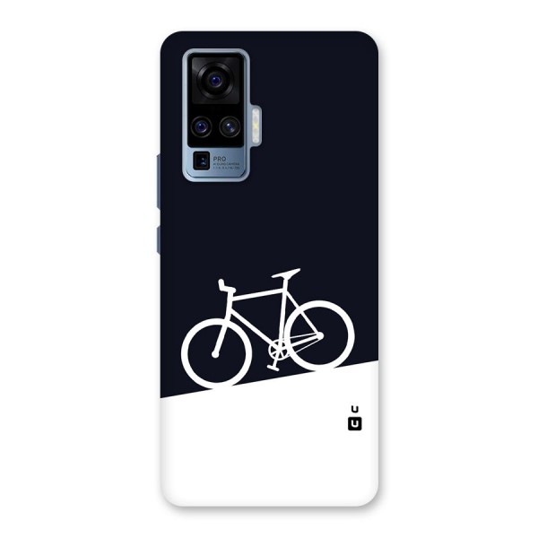 Bicycle Minimal Art Back Case for Vivo X50 Pro