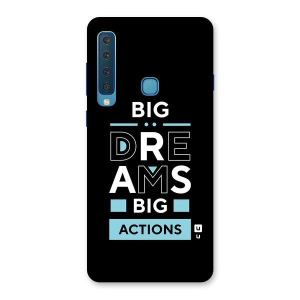 Big Dreams Big Actions Back Case for Galaxy A9 (2018)