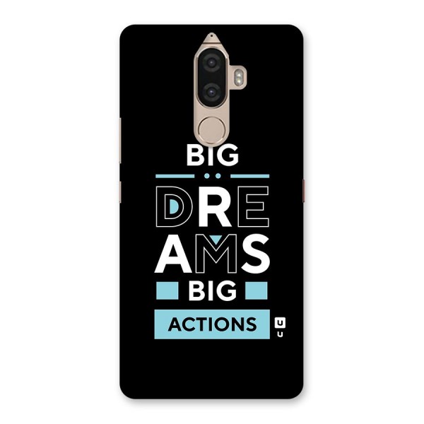 Big Dreams Big Actions Back Case for Lenovo K8 Note