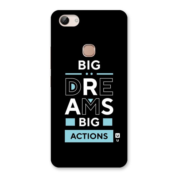 Big Dreams Big Actions Back Case for Vivo Y83