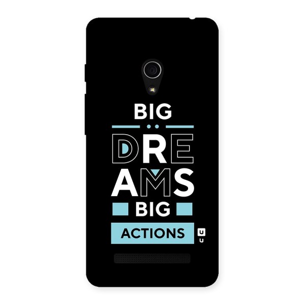 Big Dreams Big Actions Back Case for Zenfone 5