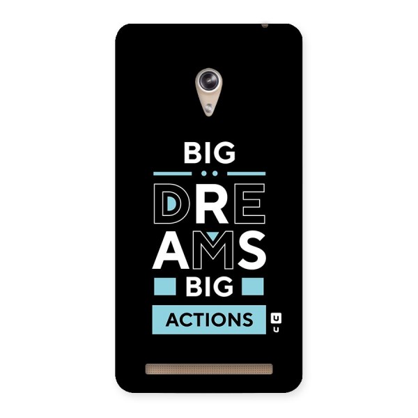 Big Dreams Big Actions Back Case for Zenfone 6