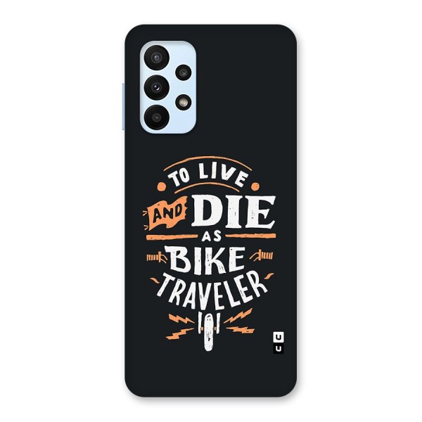 Bike Traveler Glass Back Case for Galaxy A23