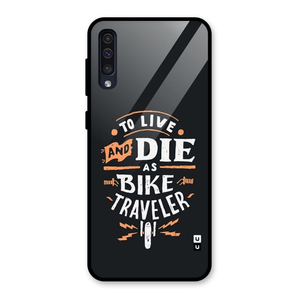 Bike Traveler Glass Back Case for Galaxy A50s