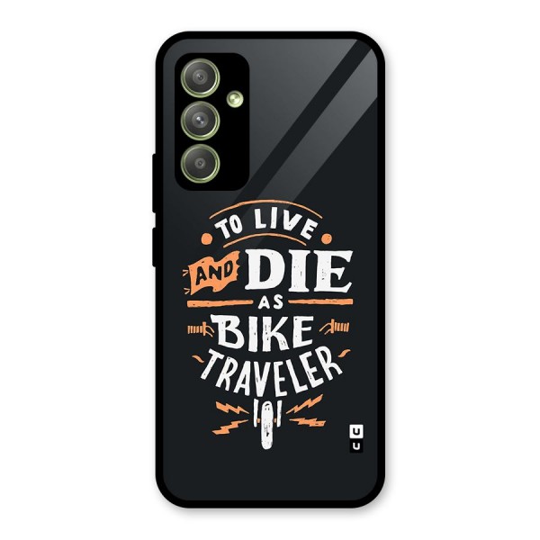 Bike Traveler Glass Back Case for Galaxy A54