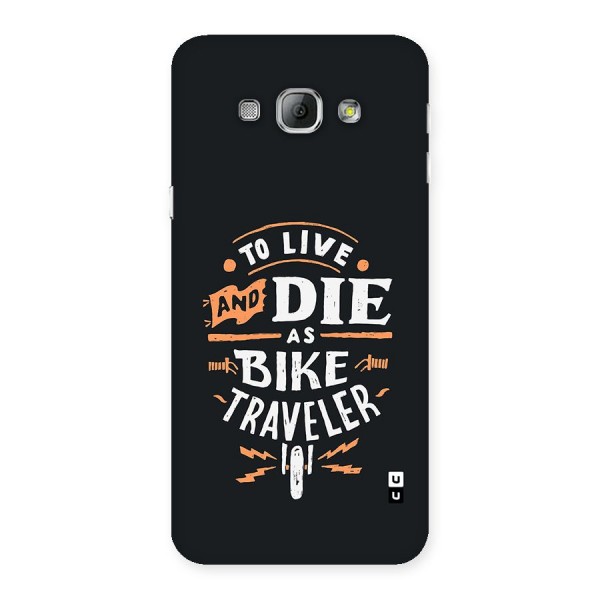 Bike Traveler Back Case for Galaxy A8