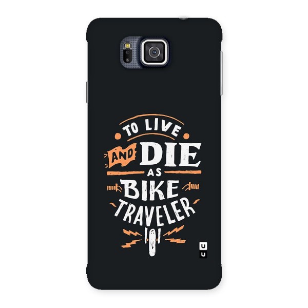 Bike Traveler Back Case for Galaxy Alpha