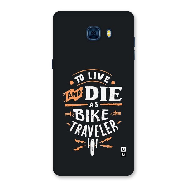 Bike Traveler Back Case for Galaxy C7 Pro