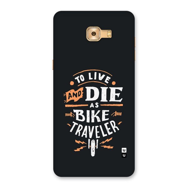 Bike Traveler Back Case for Galaxy C9 Pro