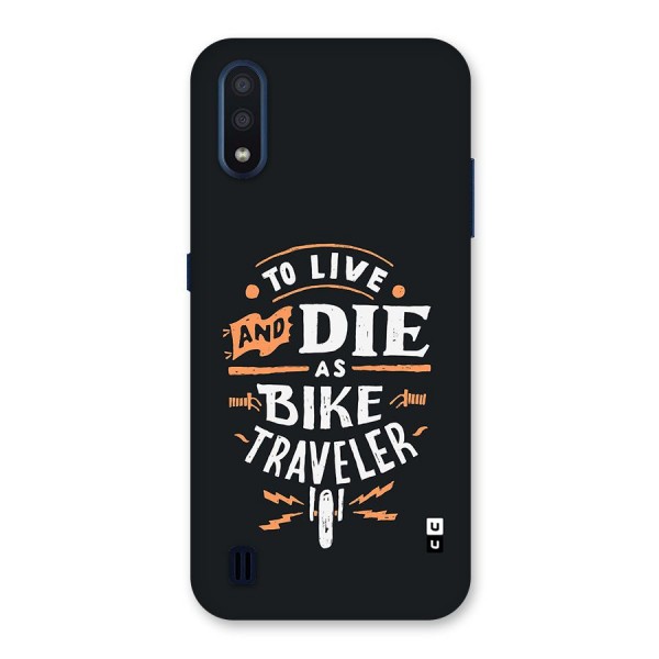 Bike Traveler Back Case for Galaxy M01