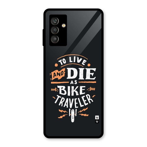 Bike Traveler Glass Back Case for Galaxy M13