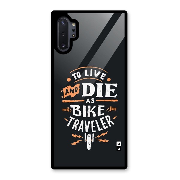 Bike Traveler Glass Back Case for Galaxy Note 10 Plus