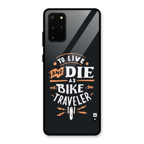 Bike Traveler Glass Back Case for Galaxy S20 Plus