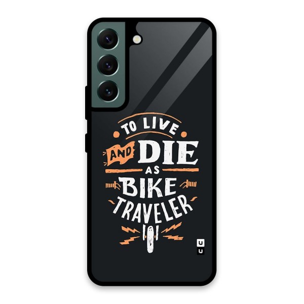 Bike Traveler Glass Back Case for Galaxy S22 5G