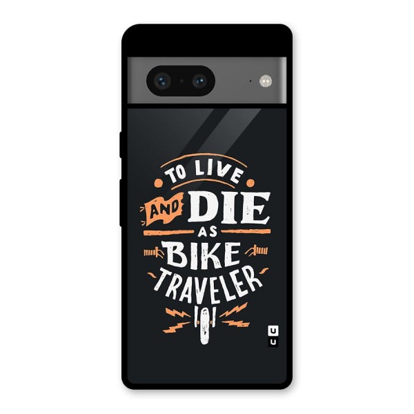 Bike Traveler Glass Back Case for Google Pixel 7