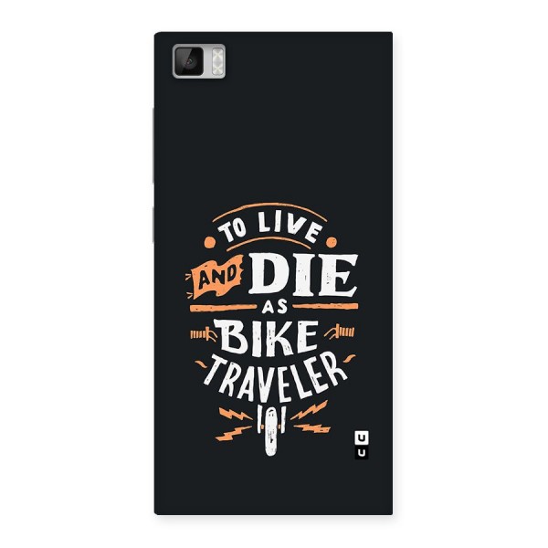 Bike Traveler Back Case for Mi3