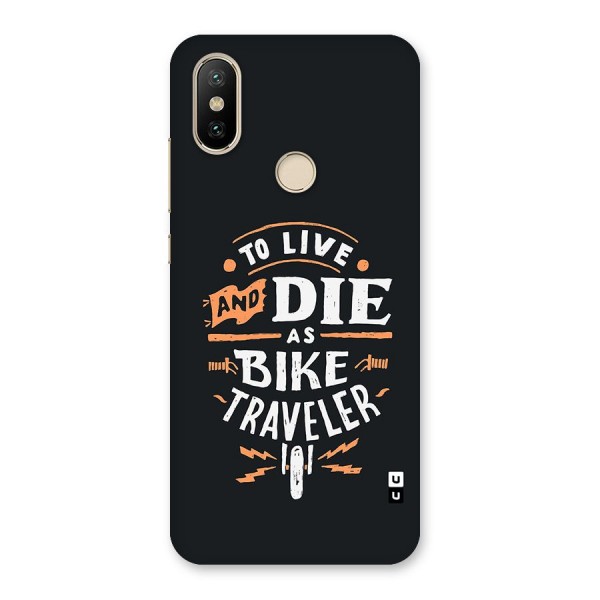 Bike Traveler Back Case for Mi A2