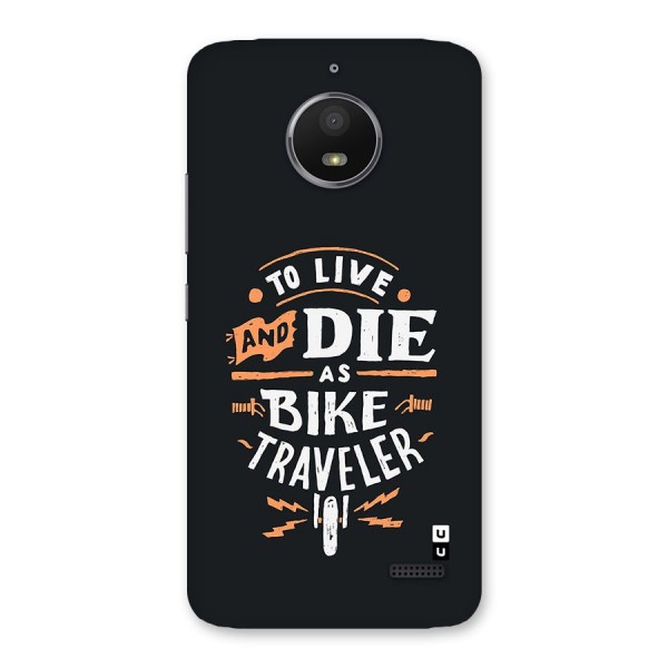 Bike Traveler Back Case for Moto E4