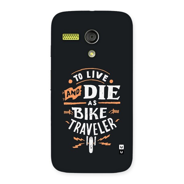 Bike Traveler Back Case for Moto G