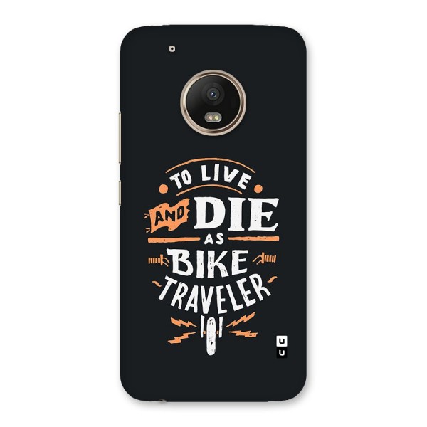 Bike Traveler Back Case for Moto G5 Plus