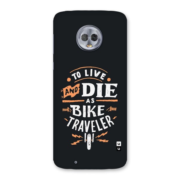 Bike Traveler Back Case for Moto G6