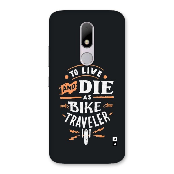 Bike Traveler Back Case for Moto M