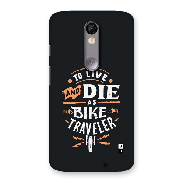 Bike Traveler Back Case for Moto X Force