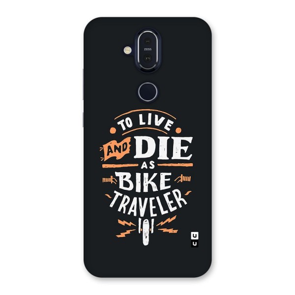 Bike Traveler Back Case for Nokia 8.1