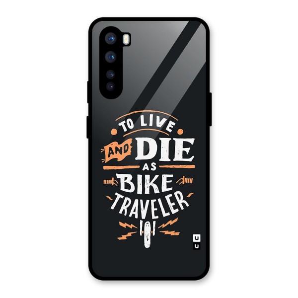 Bike Traveler Glass Back Case for OnePlus Nord