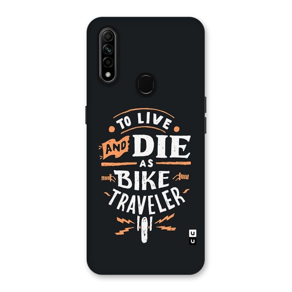 Bike Traveler Back Case for Oppo A31