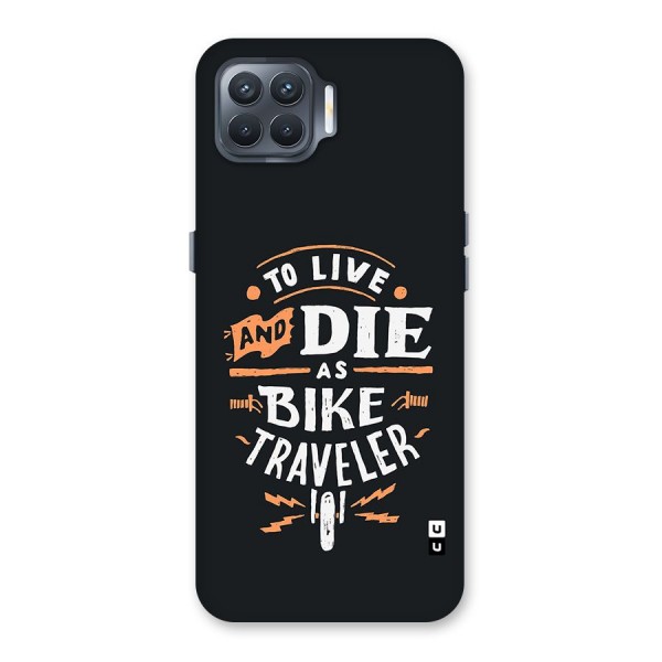 Bike Traveler Back Case for Oppo F17 Pro