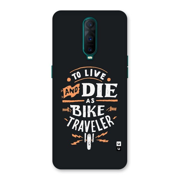 Bike Traveler Back Case for Oppo R17 Pro