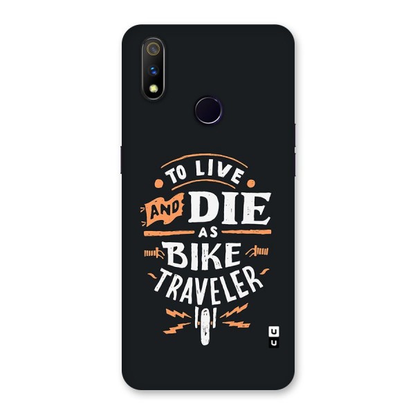 Bike Traveler Back Case for Realme 3 Pro