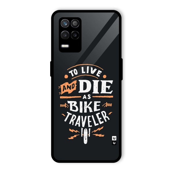 Bike Traveler Glass Back Case for Realme 9 5G