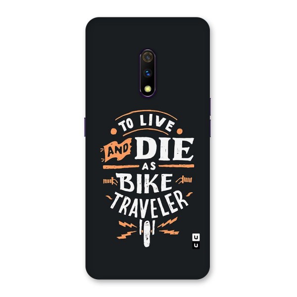 Bike Traveler Back Case for Realme X