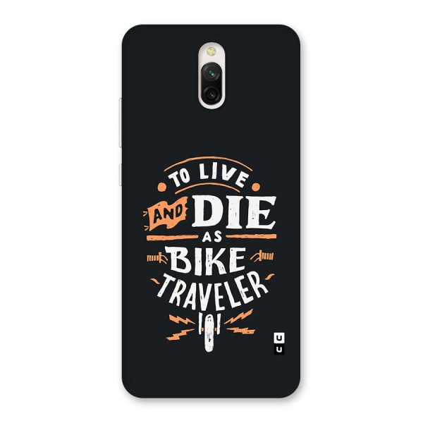 Bike Traveler Back Case for Redmi 8A Dual