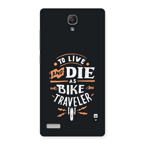 Bike Traveler Back Case for Redmi Note