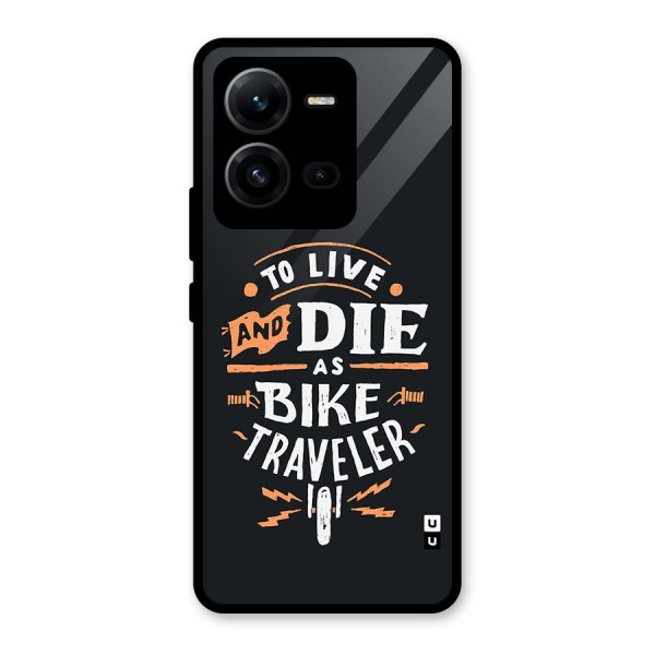 Bike Traveler Glass Back Case for Vivo V25