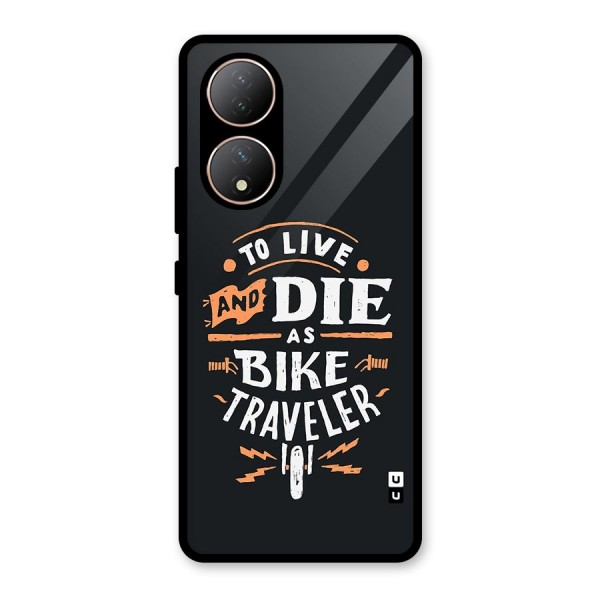 Bike Traveler Glass Back Case for Vivo Y100A