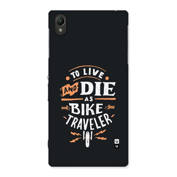 Bike Traveler Back Case for Xperia Z1