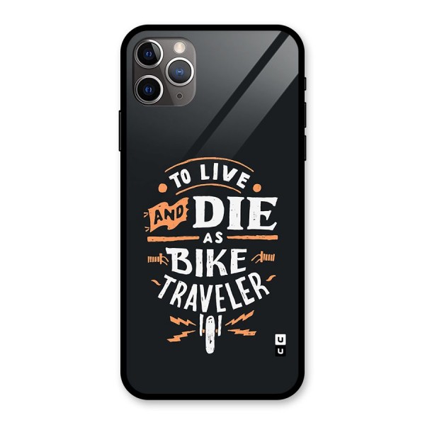 Bike Traveler Glass Back Case for iPhone 11 Pro Max