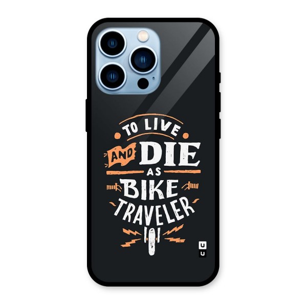 Bike Traveler Glass Back Case for iPhone 13 Pro