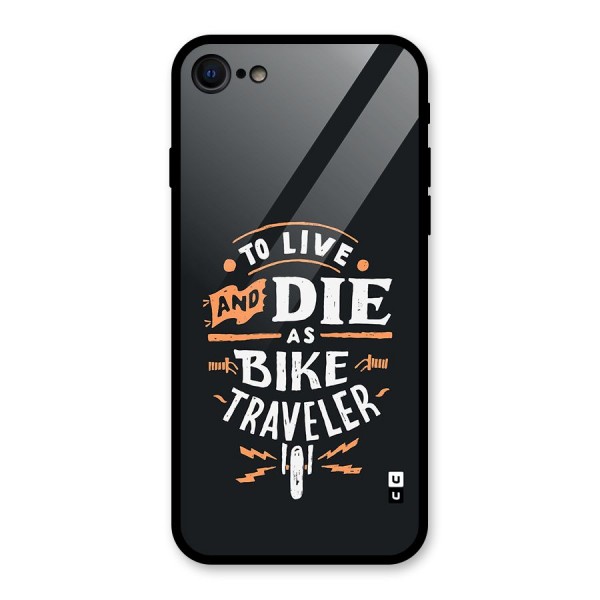 Bike Traveler Glass Back Case for iPhone 8