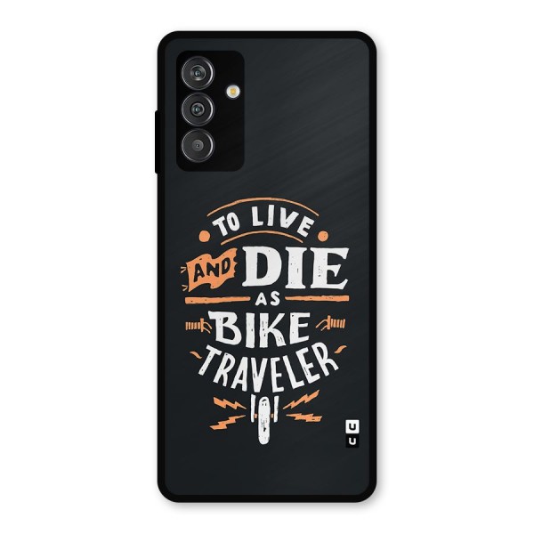 Bike Traveler Metal Back Case for Galaxy M13